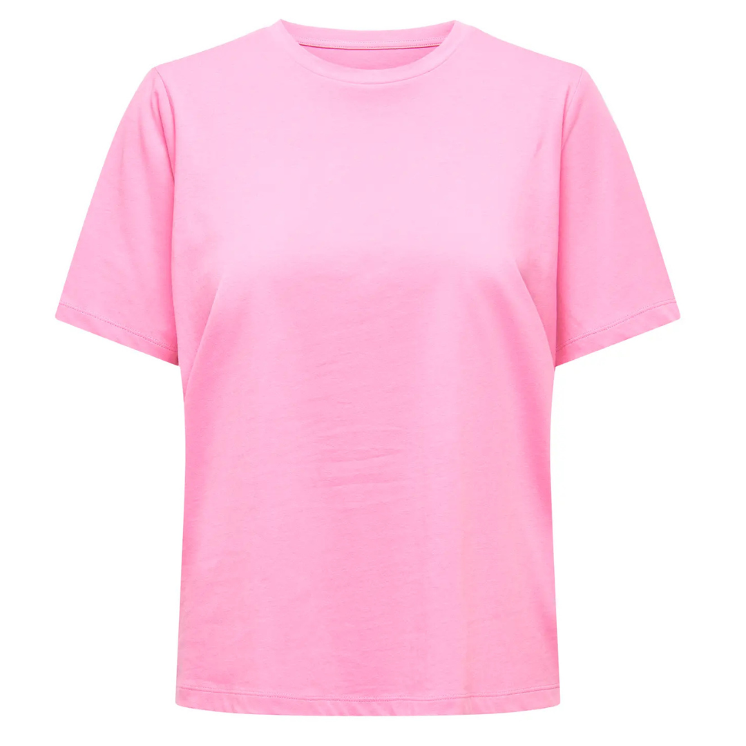 ONLY Roze Ženska Majica ONLONLY S/S TEE JRS NOOS